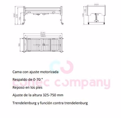 Cama electrica 1 plaza + colchon aleman antiescara