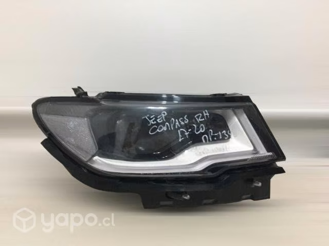Foco optico rh jeep compass 2017 2020