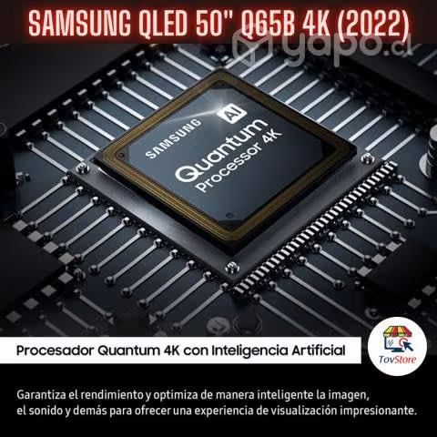 Samsung QLED 50” Q65B 4K UHD NUEVO (2022)