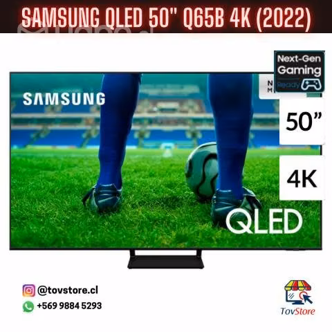 Samsung QLED 50” Q65B 4K UHD NUEVO (2022)