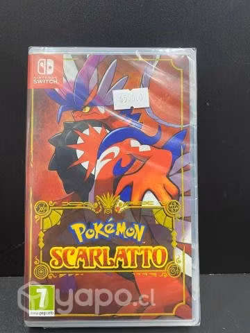 Nintendo Switch Pokemon scarlata