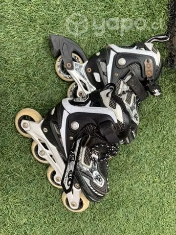 Patines con rodilleras