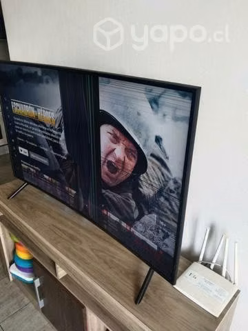 TV Samsung 49 pulgadas pantalla rota