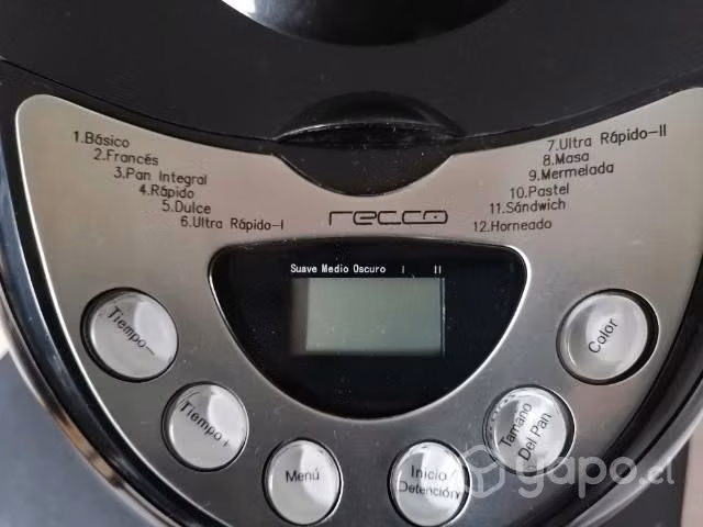 Máquina para hacer pan