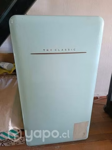 Lindo refrigerador retro verde 120 litros