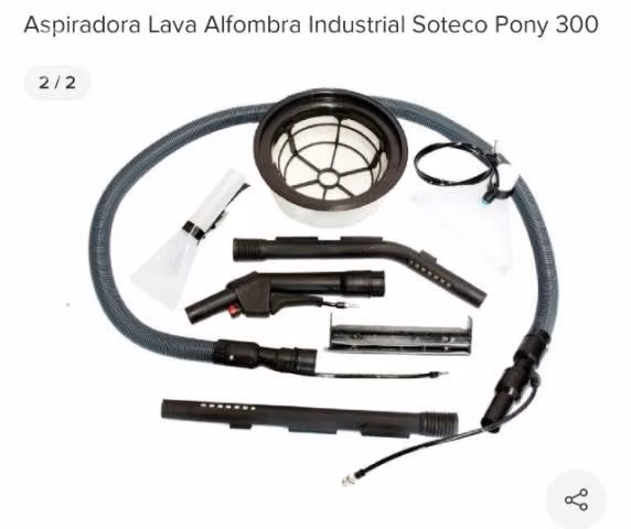 Aspiradora limpia tapiz