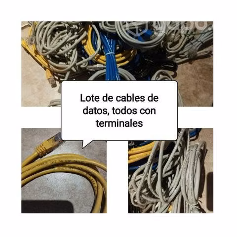 Lote de cables de datos