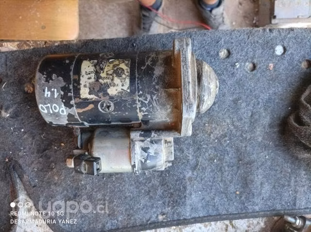 Motor de arranque de polo 1.4 año 99