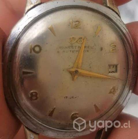Fino reloj ernest borel automatico suizo - Imagen 2