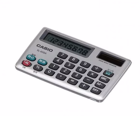 Calculadora casio de bolsillo sl787 nuevas - Imagen 2
