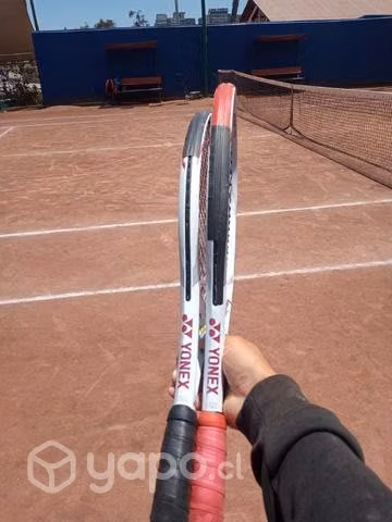 Par de raquetas yonex ezone 100 sl