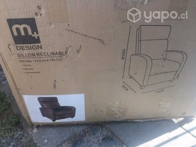 Sillón reclibable nuevo