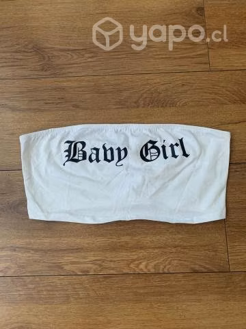 Crop top baby girl