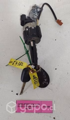 Chapa Motor Con Llave (CJ097) Citroen Jumpy 1.6