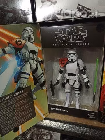 Star Wars Black Series Sergeant Kreel Comic