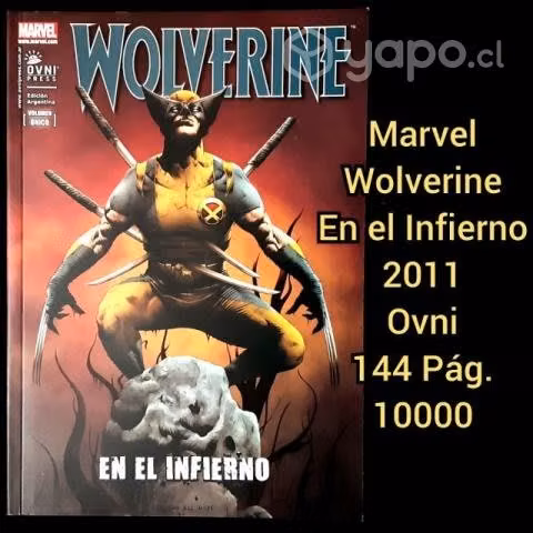 Ovni Marvel Wolverine En el Infierno