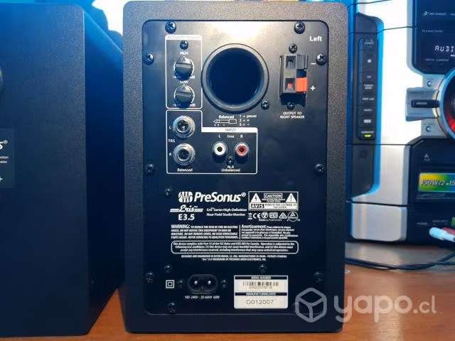 Monitores Pro Sonus E3.5 Completo