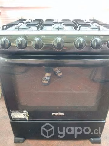 Cocina 6 platos marca mabe en perfecto estado