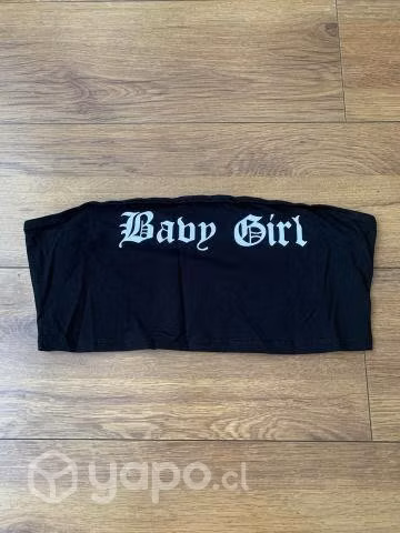 Crop top baby girl
