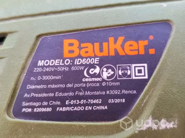 Taladro Bauker 600W - Imagen 5