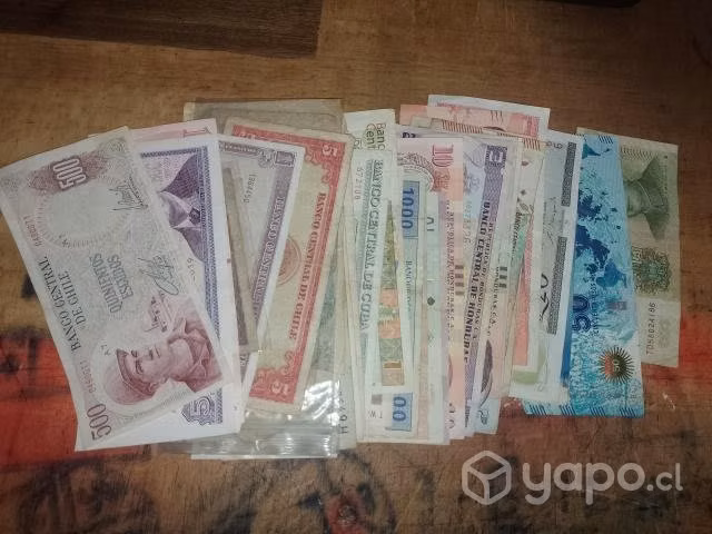 Coleccion de billetes del mundo