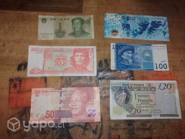 Coleccion de billetes del mundo