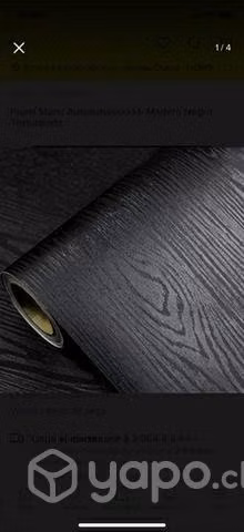 Alfombra,bandeja terraza Roller Black rollo mueble