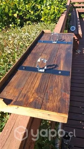 Alfombra,bandeja terraza Roller Black rollo mueble
