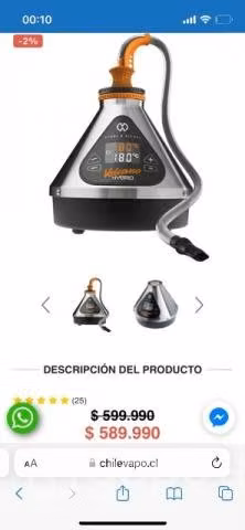 Vaporizador volcano hibrid