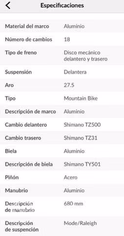 Bici Agile Blanca - Imagen 5