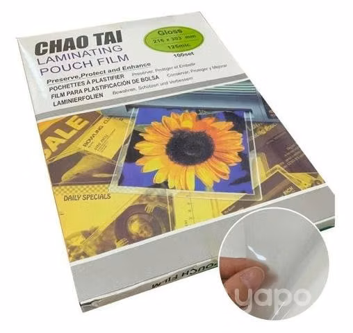 Hojas para plastificar o termolaminar
