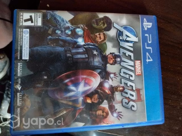 Juego ps4 the Avengers