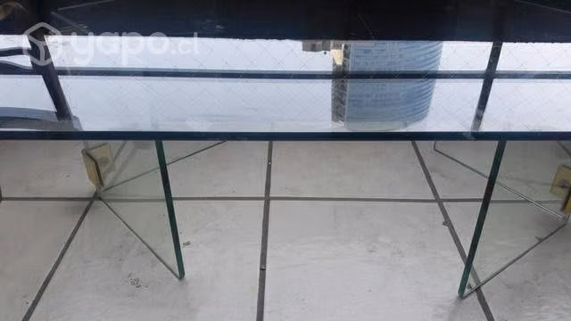 Mesa centro vidrio templado