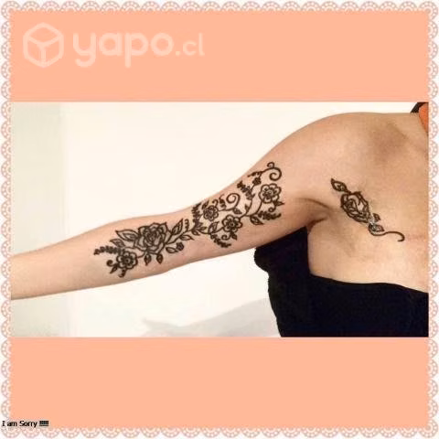 Tatuajes temporales henna profe