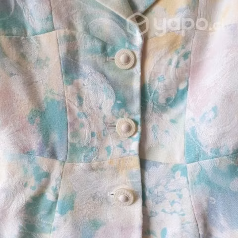 Blusa y falda pastel conjunto talla 38 - Imagen 4