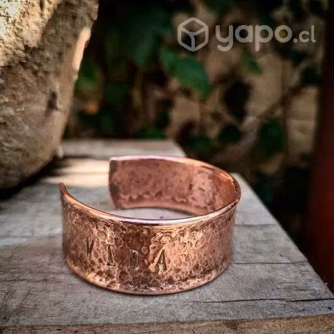 Pulseras de cobre rústicas - Imagen 2