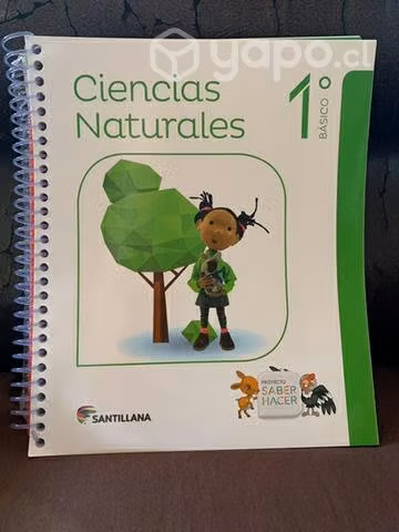 Texto Santillana 1 básico ciencias Naturales