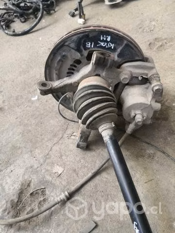 Muñon masa disco caliper Derecho Nissan kicks
