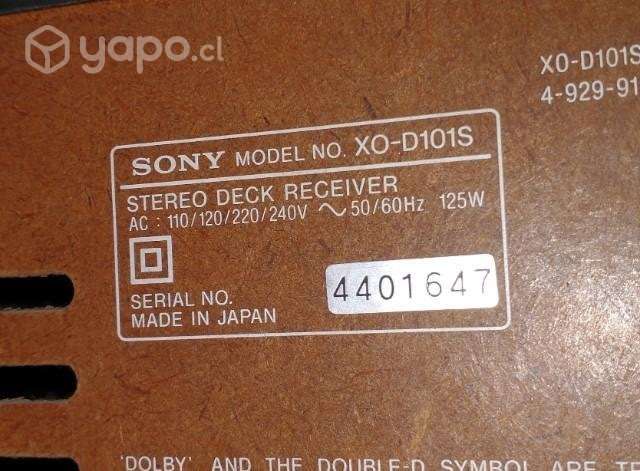 Busco Sony XO-D101S - Imagen 3