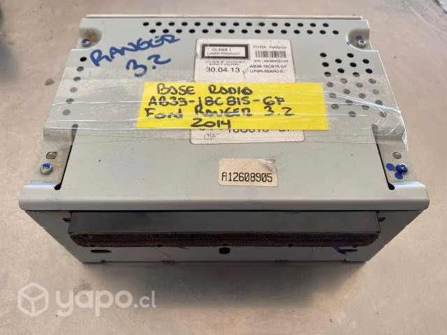 Cuerpo radio AB39-18C815-GF Ford Ranger 3.2 2014