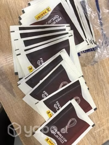 10 Sobres Panini mundial Qatar 2022 Fifa World Cup