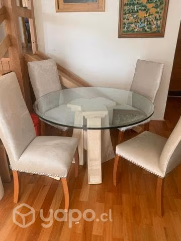 Mesa comedor y 4 sillas - Imagen 2