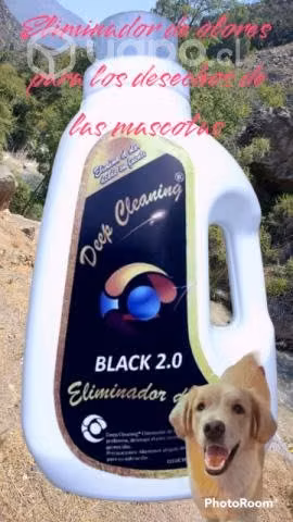 Eliminador de olores para orina y fecas