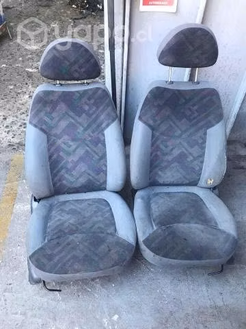 Asiento delantero Chevrolet spark LS gris 2