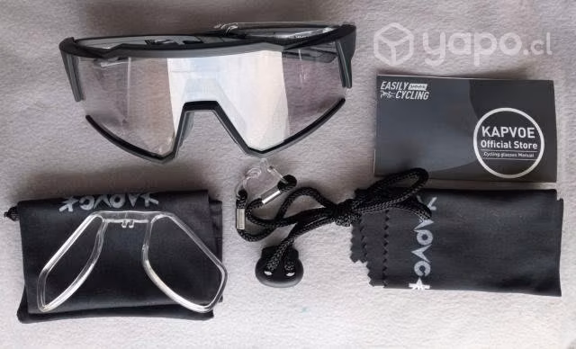 Lentes Ciclismo marca Kapvoe, nuevos