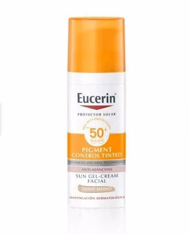 Bloqueador eucerin con color