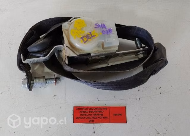 Cinturon Seguridad Sin Airbag Del Der (SNA078)