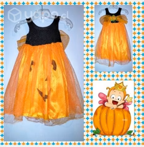 Disfraz reina calabaza