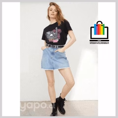 Falda Jeans Americanino Nueva