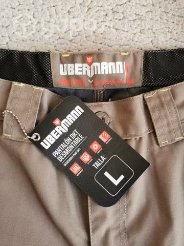 Pantalón ubermann, talla L nuevo